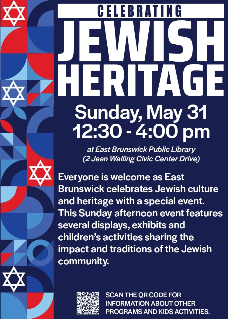 Celebrating Jewish Heritage flyer